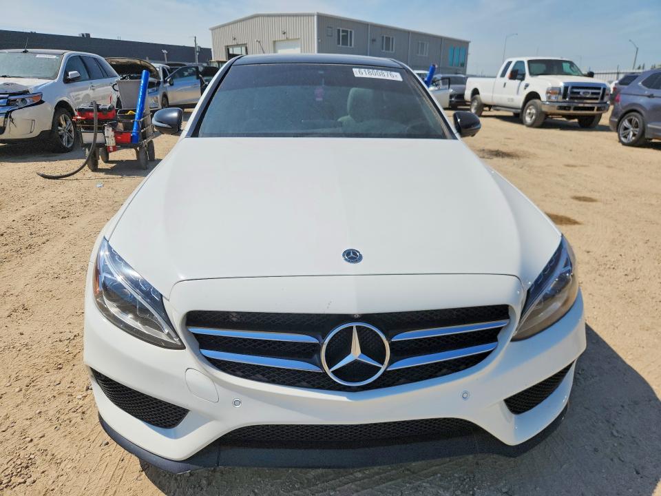 2018 Mercedes-benz C-klasse VIN 55SWF4KB6JU240251 COPART salvage auction — MINOR DENT/SCRATCHES, Ab - Bos - Rebuilt, sold $9,200 on 2026-07-29 (photo 5)