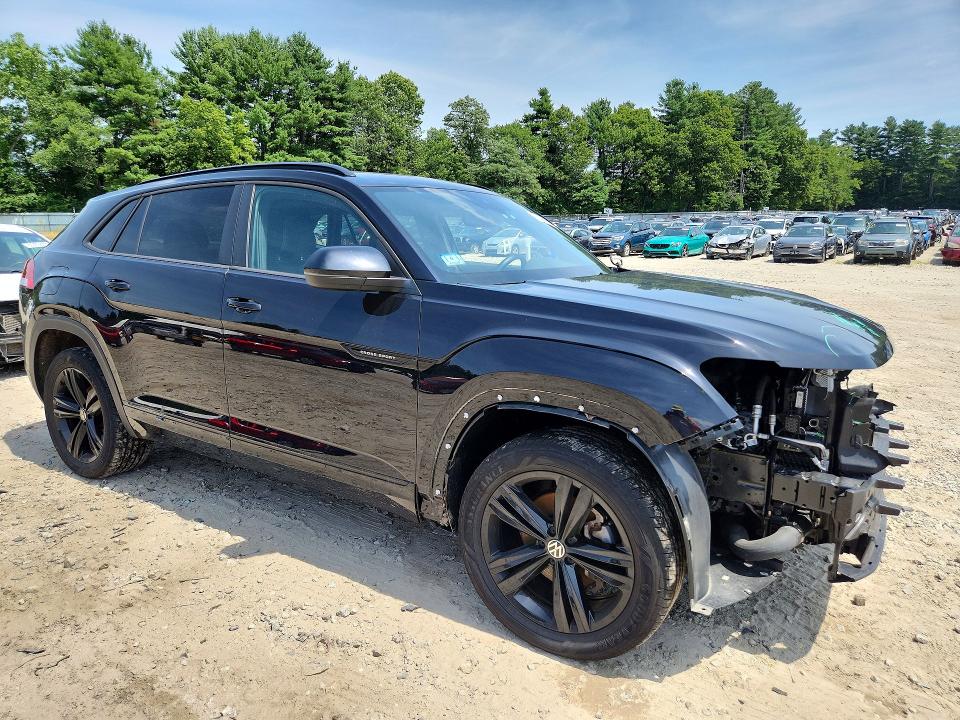 2023 Volkswagen Atlas VIN 1V2SC2CA0PC221556 COPART salvage auction — FRONT END, Wv - Salvage Certificate, sold $7,600 on 2026-08-24 (photo 4)