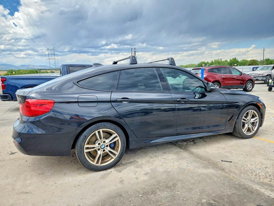 2014 BMW 3er VIN WBA3X5C5XED557928 COPART salvage auction — FRONT END, Co - Salvage Title, sold $550 on 2026-07-29 (photo 3)