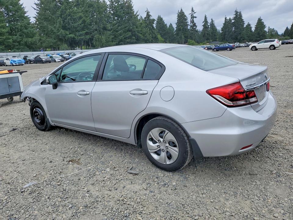 2014 Honda Civic VIN 19XFB2F51EE260683 COPART salvage auction — FRONT END, Wa - Bill Of Sale, sold $1,300 on 2026-07-10 (photo 2)