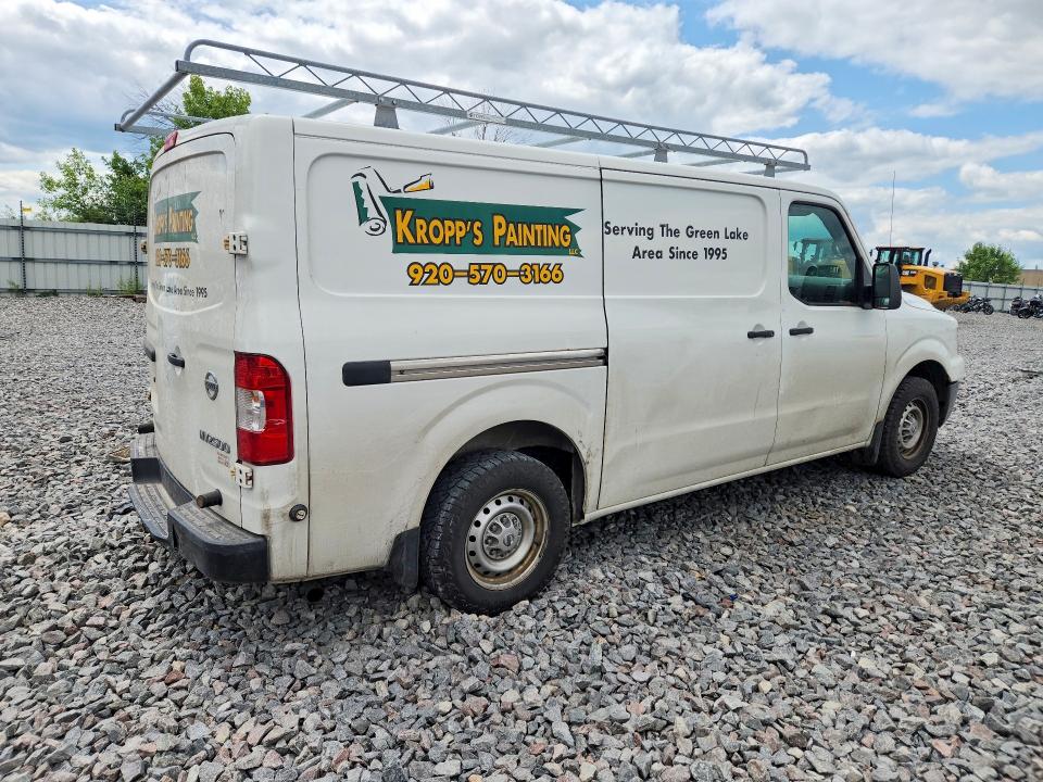 2018 Nissan Nv VIN 1N6BF0KY7JN808048 COPART salvage auction — FRONT END, WI - CERTIFICATE OF TITLE, sold $400 on 2026-08-03 (photo 3)