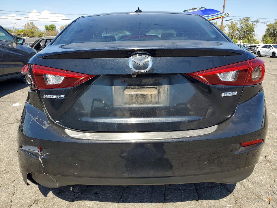 2014 Mazda 3 VIN JM1BM1W32E1140024 COPART salvage auction — REAR END, Ca - Salvage Certificate, sold $1,550 on 2026-07-30 (photo 6)