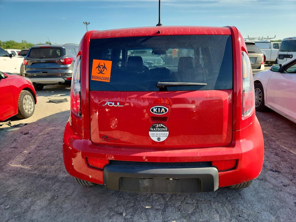 2010 Kia Soul VIN KNDJT2A29A7039220 COPART salvage auction — FRONT END, In - Cert Of Title-Salvage Title, sold $175 on 2026-07-28 (photo 6)