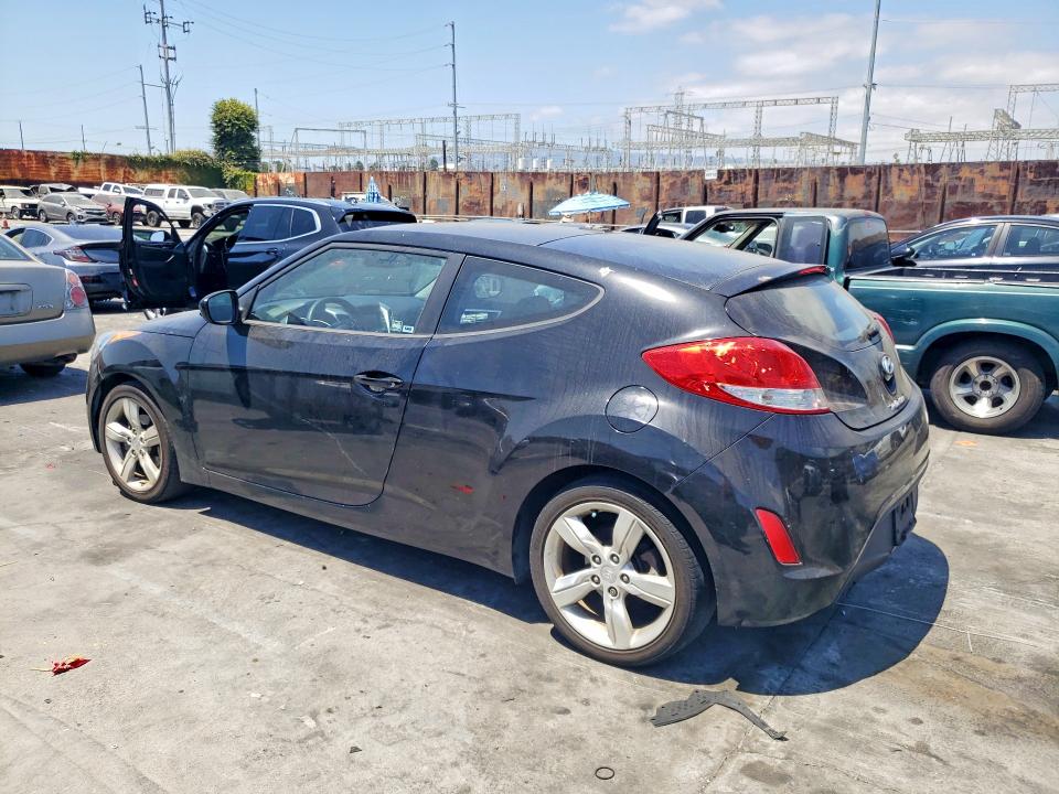 2013 Hyundai Veloster VIN KMHTC6AD6DU140461 COPART salvage auction — FRONT END, Ca - Dis/Dlr/Exp Only Clean Title, sold $1,050 on 2026-07-08 (photo 2)