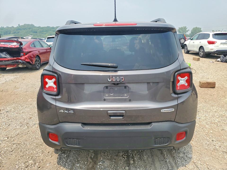 2020 Jeep Renegade VIN ZACNJBBB4LPK98058 COPART salvage auction — WATER/FLOOD, Il - Salvage Cert-Flood, sold $3,100 on 2026-08-07 (photo 6)