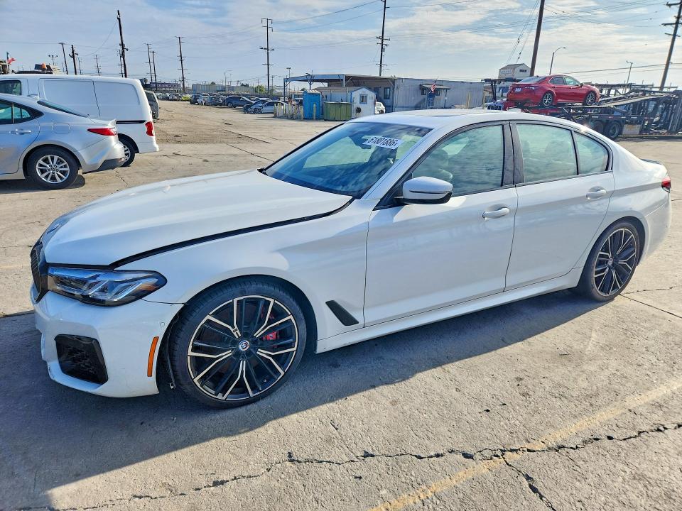 2023 BMW M5 VIN WBA13BK06PCM40203 COPART salvage auction — REAR END, CA - DIS/DLR/EXP ONLY CLEAN TITLE, sold $20,600 on 2026-07-29 (photo 1)