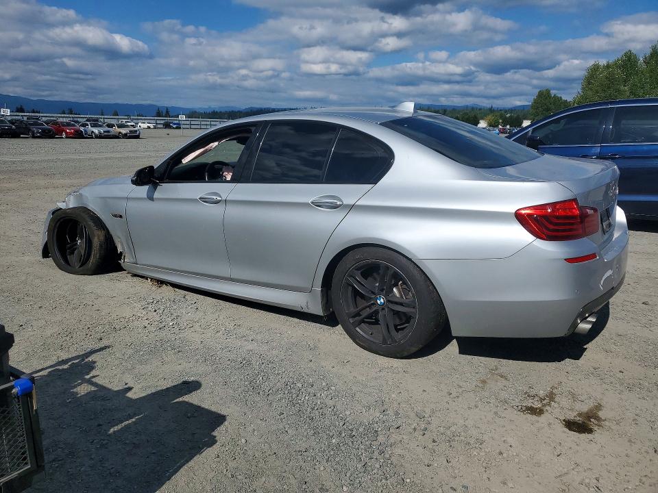 2014 BMW 5er VIN WBA5A5C53ED504384 COPART salvage auction — FRONT END, Wa - Vehicle Cert Of Ownership-Titl, sold $275 on 2026-07-27 (photo 2)