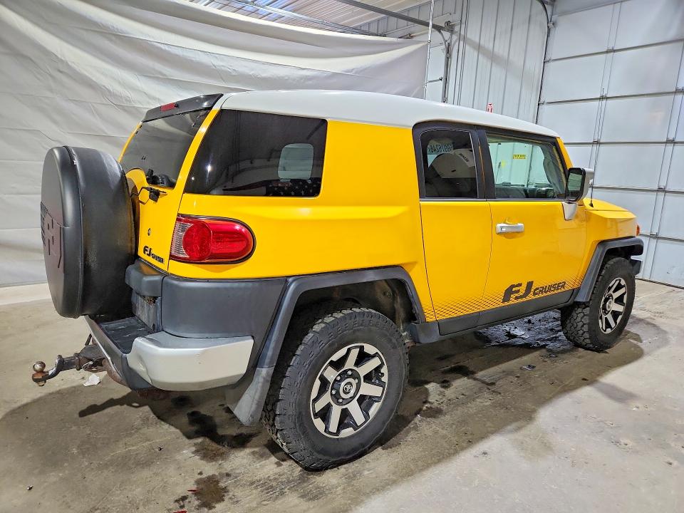 2008 Toyota Fj cruiser VIN JTEBU11F08K017897 COPART salvage auction — MECHANICAL, NH - CERTIFICATE OF TITLE, sold $2,450 on 2026-07-09 (photo 3)