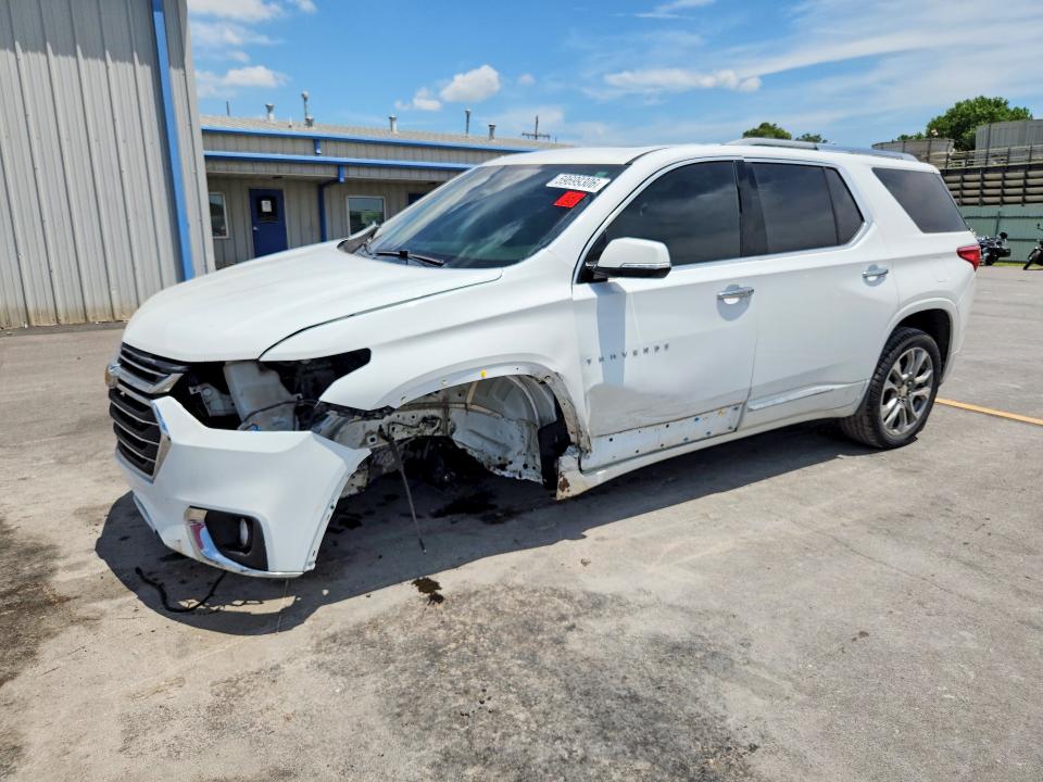 2018 Chevrolet Traverse VIN 1GNERKKWXJJ127138 COPART salvage auction — FRONT END, Ok - Cert Of Title-Salvage, sold $2,350 on 2026-07-24 (photo 1)