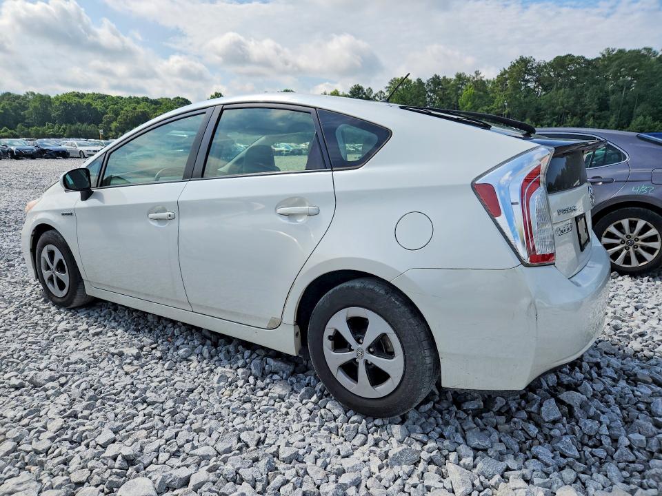2012 Toyota Prius VIN JTDKN3DU1C5512849 COPART salvage auction — FRONT END, Ga - Cert Of Title-Salvage, sold $1,700 on 2026-07-30 (photo 2)
