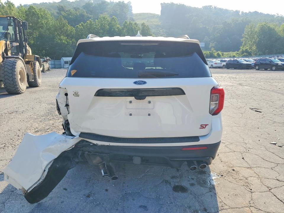2022 Ford Explorer VIN 1FM5K8GC5NGB91746 COPART salvage auction — REAR END, Wv - Salvage Certificate, sold $11,700 on 2026-07-30 (photo 6)