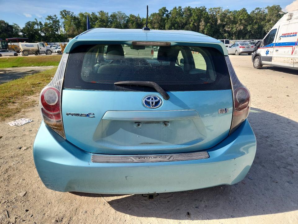 2013 Toyota Prius VIN JTDKDTB3XD1039474 COPART salvage auction — SIDE, Fl - Cert Of Title Slvg Rebuildable, sold $425 on 2026-07-21 (photo 6)