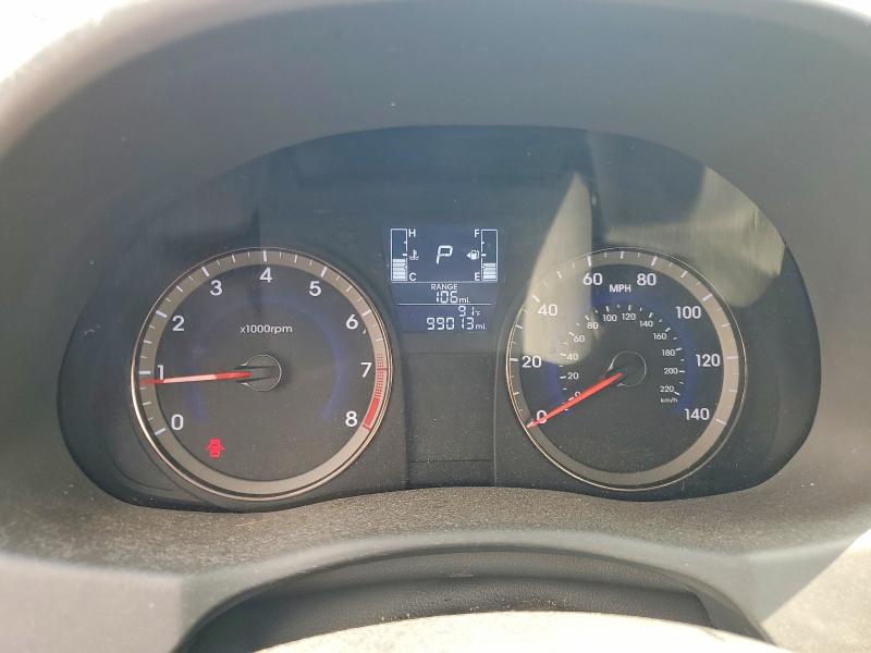 2015 Hyundai Accent VIN KMHCT4AE8FU792403 COPART salvage auction — FRONT END, MD - CERT OF SALVAGE > 75% DAMAGE, sold $750 on 2026-07-30 (photo 9)