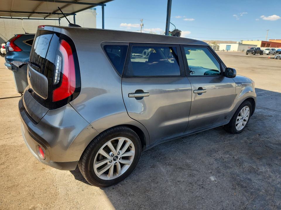 2017 Kia Soul VIN KNDJP3A59H7449675 COPART salvage auction — REAR END, TX - CERTIFICATE OF TITLE, sold $825 on 2026-07-31 (photo 3)