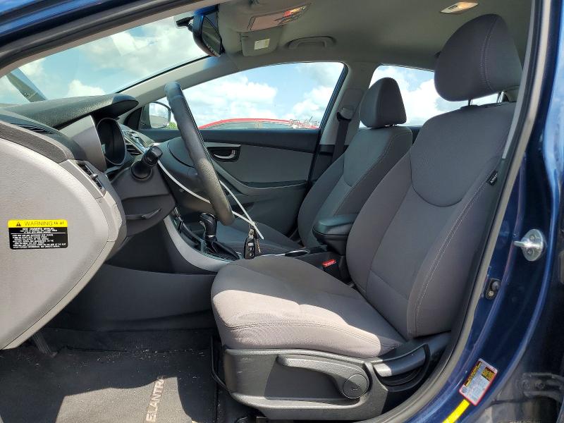 2015 Hyundai Elantra VIN KMHDH4AEXFU353645 COPART salvage auction — SIDE, Salvage Title, sold $2,150 on 2026-07-22 (photo 7)