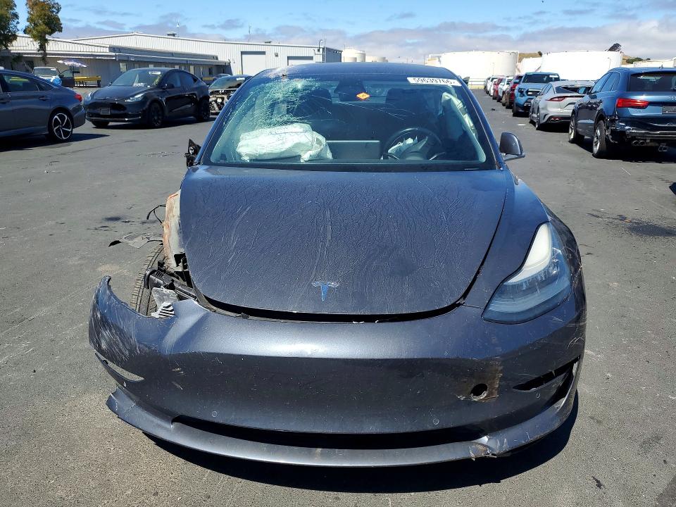 2018 Tesla Model 3 VIN 5YJ3E1EA5JF102032 COPART salvage auction — FRONT END, Ca - Salvage Certificate, sold $3,000 on 2026-07-20 (photo 5)