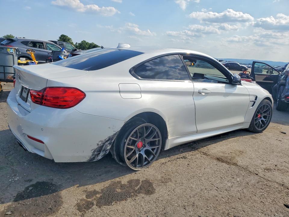 2015 BMW M4 VIN WBS3R9C53FK332535 COPART salvage auction — FRONT END, Pa - Certificate Of Salvage, sold $9,800 on 2026-08-28 (photo 3)