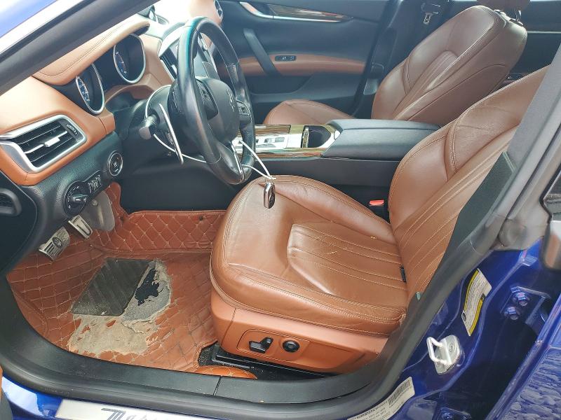 2015 Maserati Ghibli VIN ZAM57RTA0F1135133 COPART salvage auction — FRONT END, Nj - Cert Of Title-Salvage, sold $2,000 on 2026-08-05 (photo 7)