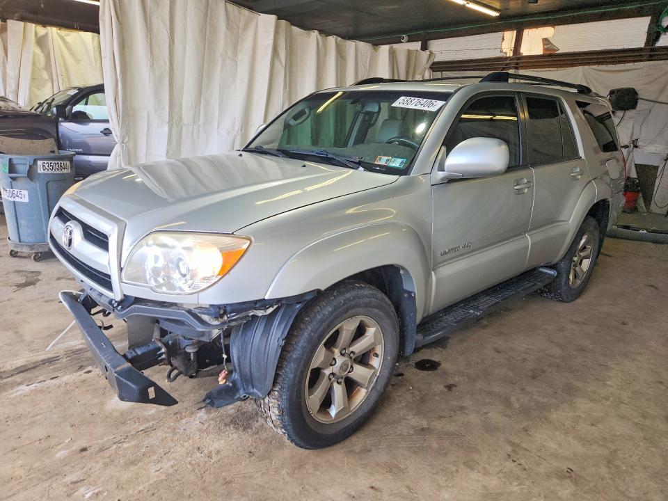 2007 Toyota 4runner VIN JTEBU17R678100392 COPART salvage auction — FRONT END, Pa - Certificate Of Salvage, sold $1,800 on 2026-07-30 (photo 1)
