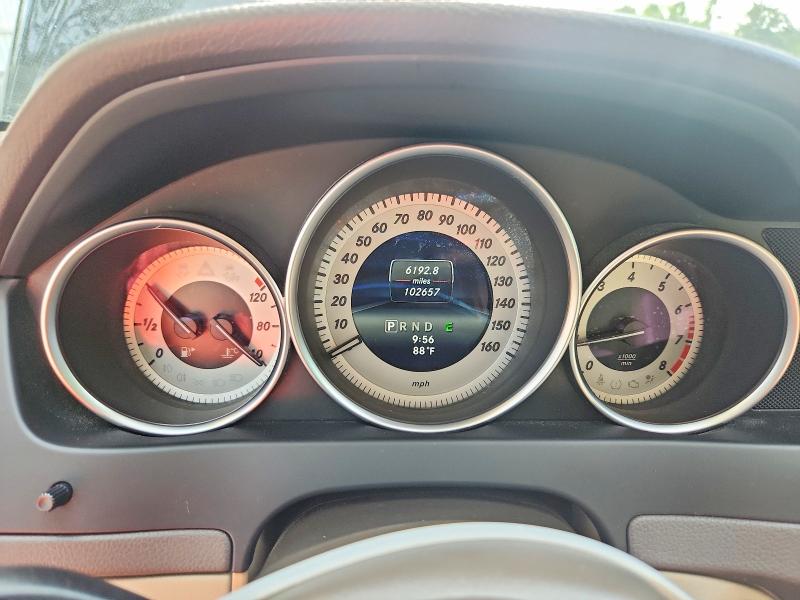 2014 Mercedes-benz C-klasse VIN WDDGF8AB4EA907840 COPART salvage auction — FRONT END, Salvage Title, sold $1,800 on 2026-08-21 (photo 9)