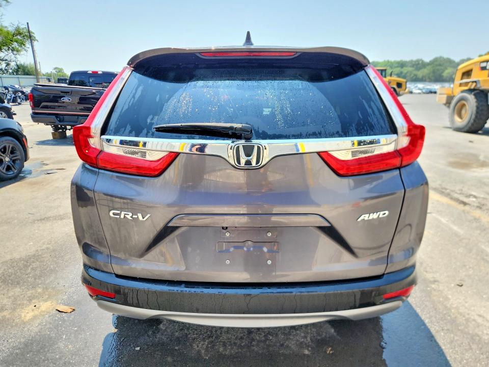 2019 Honda Cr-v VIN JHLRW2H81KX007645 COPART salvage auction — FRONT END, Nj - Cert Of Title-Salvage, sold $5,400 on 2026-07-28 (photo 6)