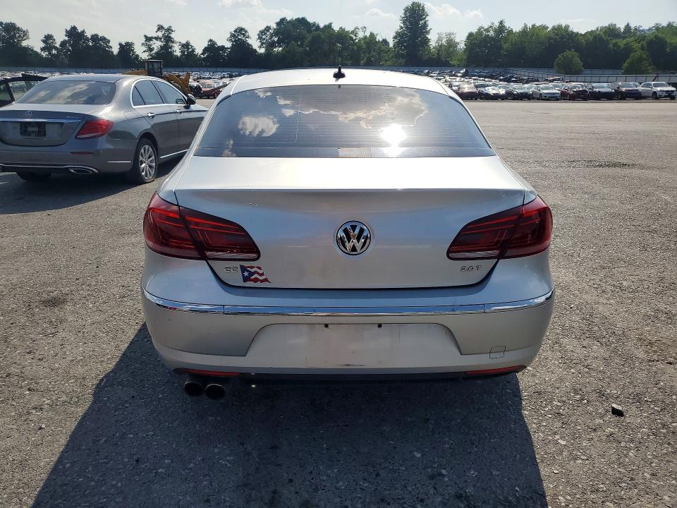 2014 Volkswagen Cc VIN WVWRP7AN9EE523517 COPART salvage auction — FRONT END, Pa - Cert Of Title, sold $1,100 on 2026-07-14 (photo 6)