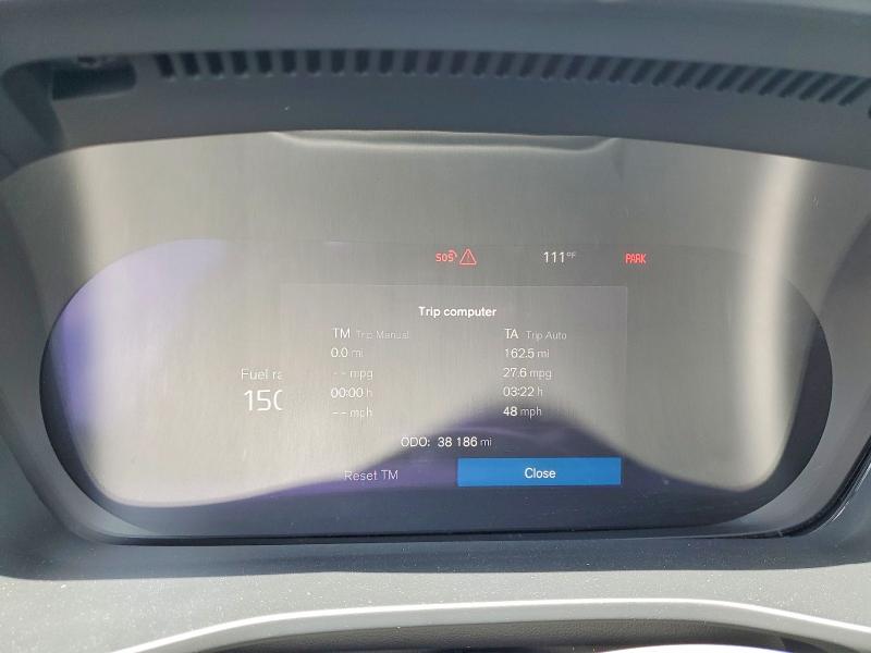 2023 Volvo Xc40 VIN YV4L12UX2P2977293 COPART salvage auction — FRONT END, Tx - Salvage Vehicle Title, sold $9,700 on 2026-08-18 (photo 9)