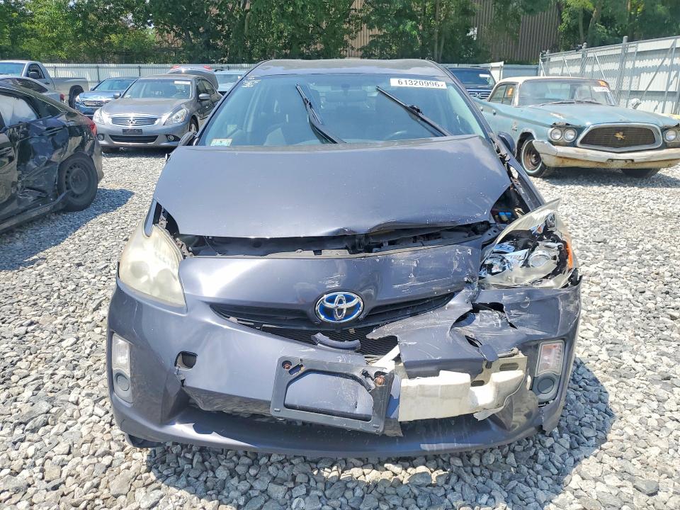 2011 Toyota Prius VIN JTDKN3DU9B1381126 COPART salvage auction — FRONT END, Ma - Certificate Of Title, sold $375 on 2026-07-24 (photo 5)