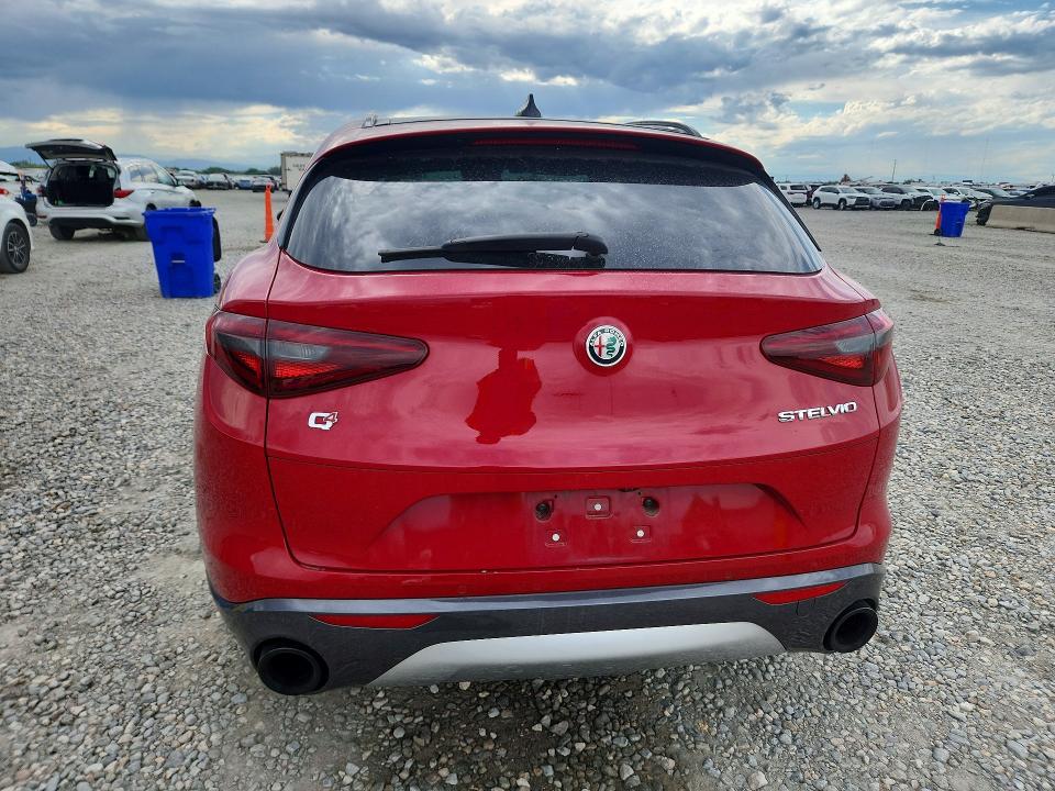 2022 Alfa romeo Stelvio VIN ZASPAKBN2N7D37744 COPART salvage auction — FRONT END, Co - Public - Salvage Title, sold $9,700 on 2026-08-04 (photo 6)