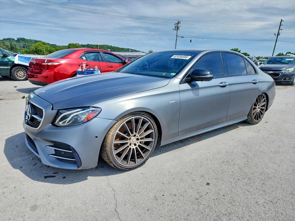 2019 Mercedes-benz E-klasse amg VIN WDDZF6BBXKA570503 COPART salvage auction — FRONT END, Va - Certificate Of Title (P), sold $150 on 2026-08-05 (photo 1)