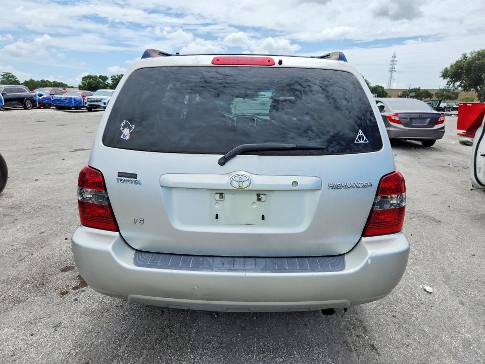 2006 Toyota Highlander VIN JTEGP21A260096294 COPART salvage auction — MINOR DENT/SCRATCHES, FL - CERTIFICATE OF TITLE, sold $1,500 on 2026-07-21 (photo 6)