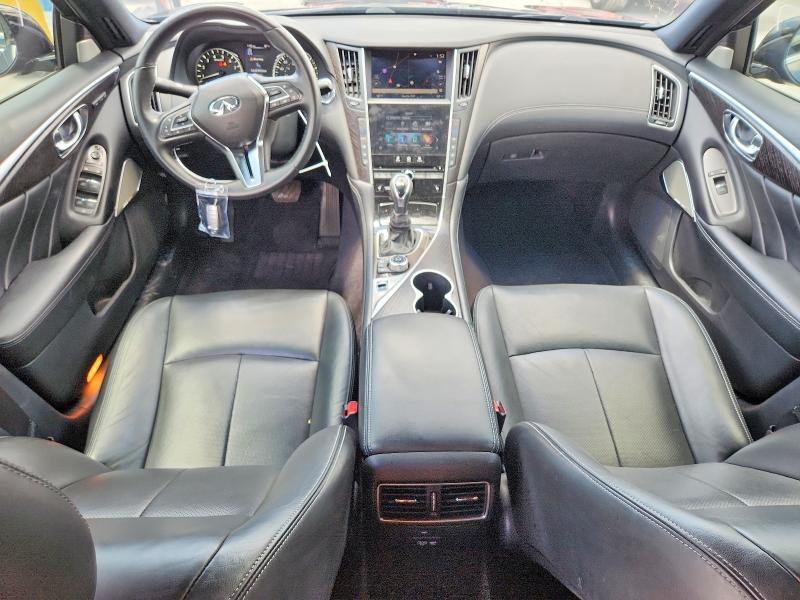 2021 Infiniti Q50 VIN JN1EV7CR0MM754964 COPART salvage auction — REAR END, Tx - Salvage Vehicle Title, sold $925 on 2026-07-28 (photo 8)