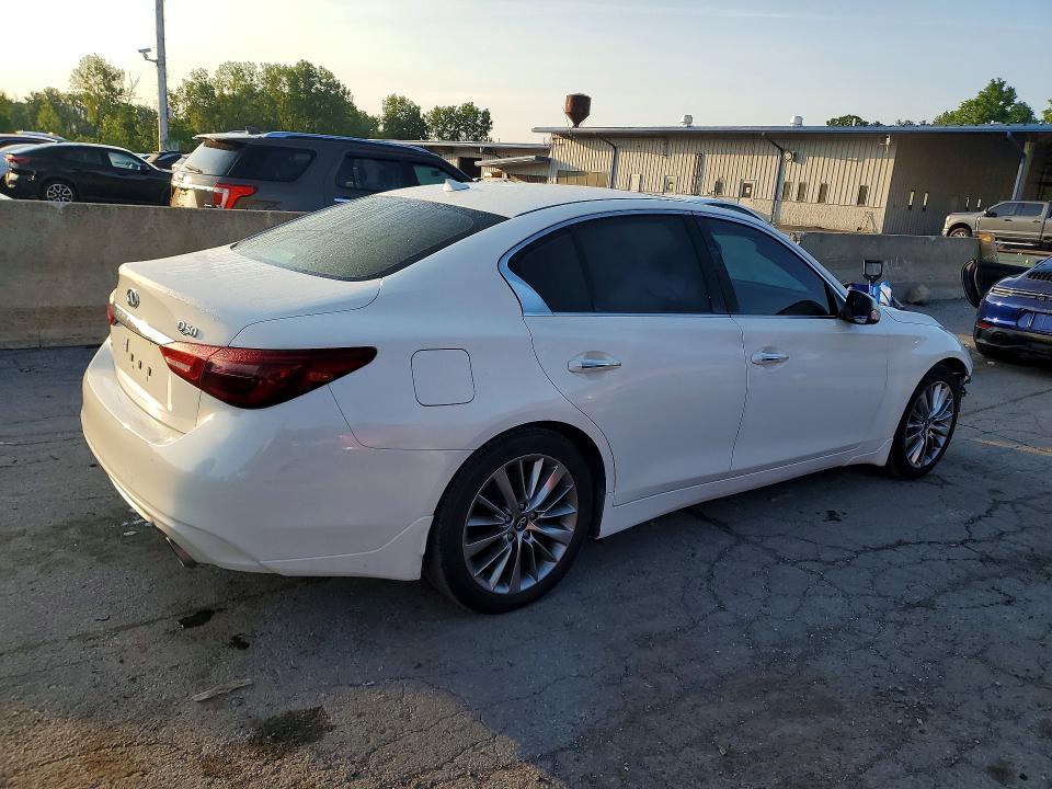 2018 Infiniti Q50 VIN JN1EV7AR0JM432064 COPART salvage auction — FRONT END, Ny - Mv-907A Salvage Certificate, sold $425 on 2026-07-28 (photo 3)