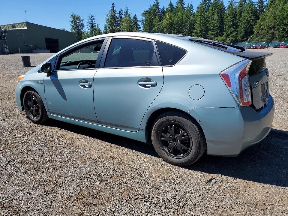 2012 Toyota Prius VIN JTDKN3DU1C1492576 COPART salvage auction — REAR END, WA - BILL OF SALE, sold $625 on 2026-07-18 (photo 2)