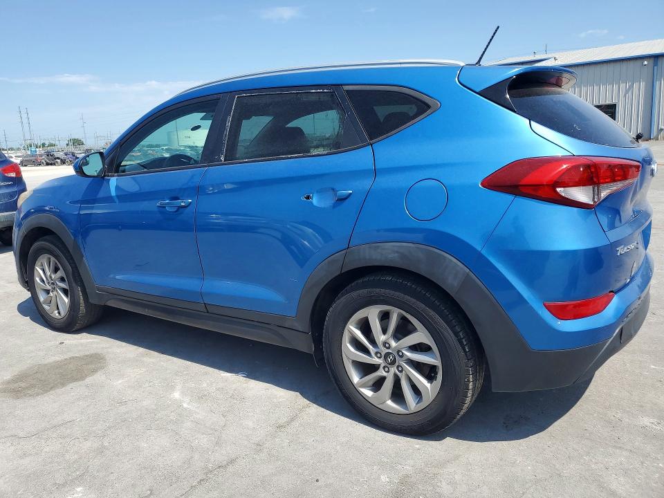 2016 Hyundai Tucson VIN KM8J33A45GU096432 COPART salvage auction — MINOR DENT/SCRATCHES, OK - CERT OF TITLE-REPOSSESSION (P), sold $700 on 2026-07-29 (photo 2)