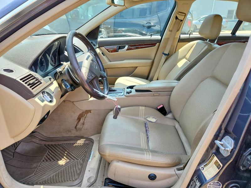 2011 Mercedes-benz C class VIN WDDGF8BB6BR175819 COPART salvage auction — NORMAL WEAR, Nj - Certificate Of Title, sold $775 on 2026-08-03 (photo 7)