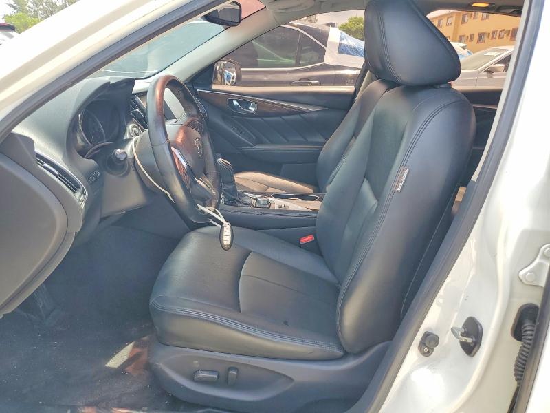 2018 Infiniti Q50 VIN JN1EV7AP3JM591336 COPART salvage auction — FRONT END, FL - CERT OF TITLE SLVG REBUILDABLE, sold $2,550 on 2026-07-31 (photo 7)