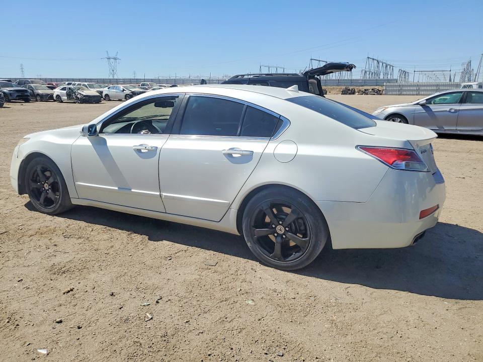 2010 Acura Tl VIN 19UUA9F57AA005876 COPART salvage auction — FRONT END, CA - SALVAGE CERTIFICATE, sold $950 on 2026-08-03 (photo 2)