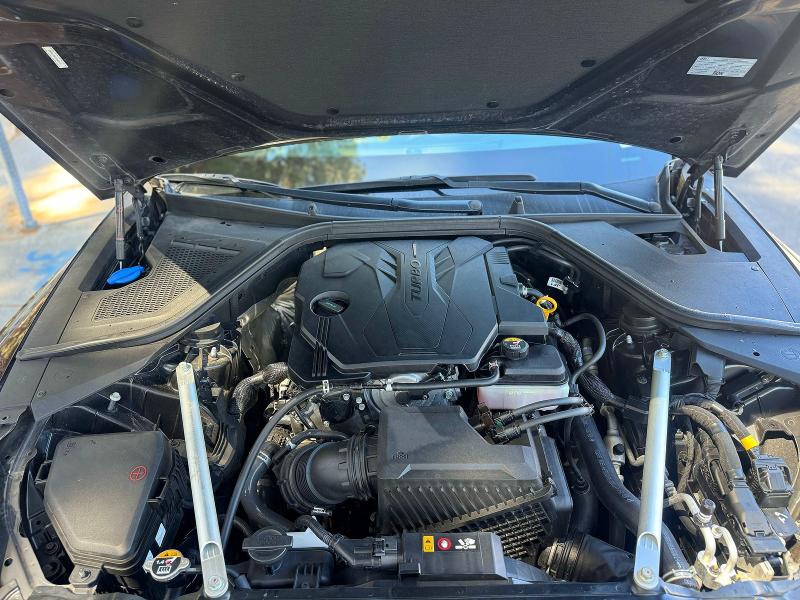2023 Genesis G80 VIN KMTGB4SC0PU196002 COPART salvage auction — REAR END, Tx - Salvage Vehicle Title (P), sold $12,000 on 2026-07-27 (photo 7)