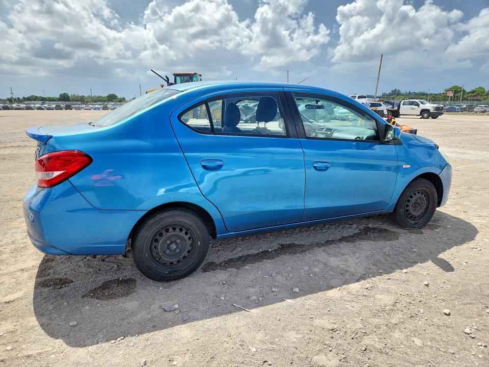 2018 Mitsubishi Mirage VIN ML32F3FJ0JHF13170 COPART salvage auction — MINOR DENT/SCRATCHES, Fl - Certificate Of Title (P), sold $1,400 on 2026-07-30 (photo 3)