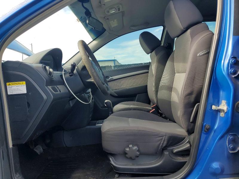 2009 Chevrolet Aveo VIN KL1TD66E89B356714 COPART salvage auction — FRONT END, FL - CERT OF TITLE SLVG REBUILDABLE, sold $375 on 2026-07-14 (photo 7)