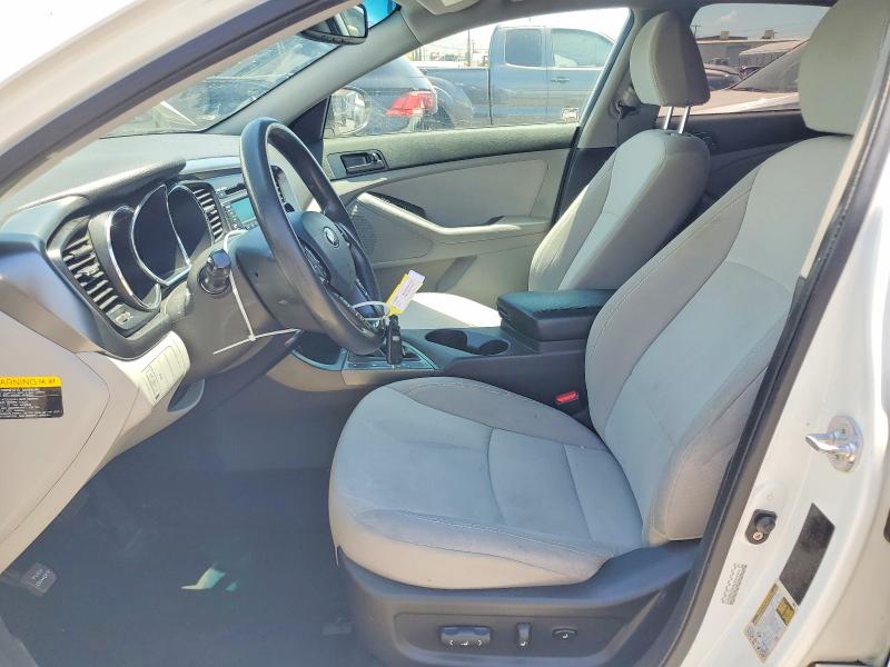 2013 Kia Optima VIN KNAGM4A74D5312690 COPART salvage auction — FRONT END, Ca - Salvage Certificate, sold $950 on 2026-07-30 (photo 7)