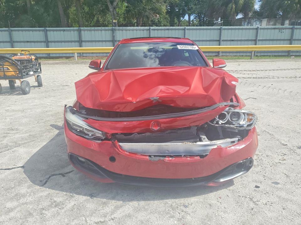 2017 BMW 4er VIN WBA4R7C59HK679867 COPART salvage auction — FRONT END, Fl - Certificate Of Destruction, sold $2,600 on 2026-08-05 (photo 5)