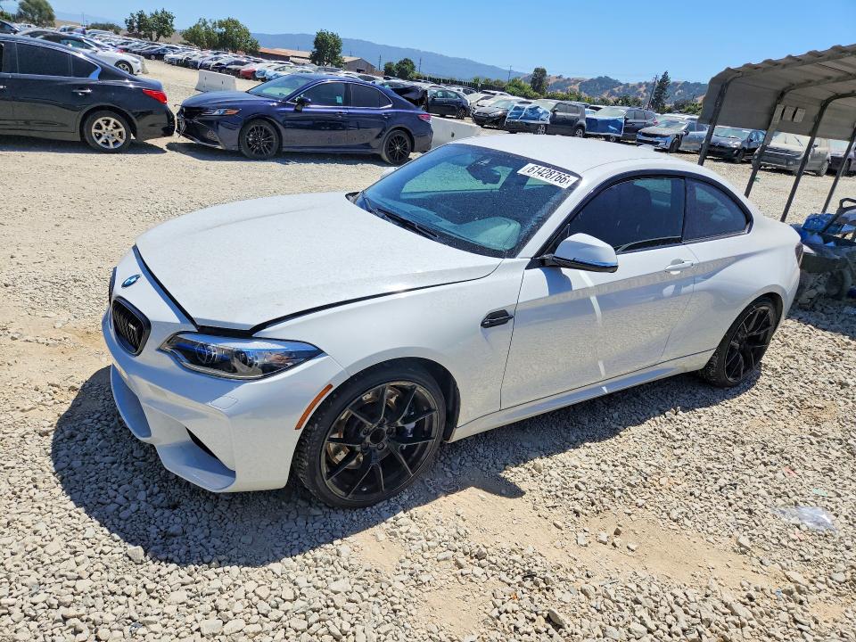2018 BMW M2 VIN WBS1J5C59JVD36851 — COPART salvage auction photo