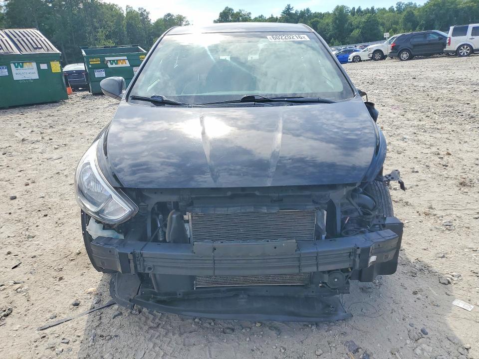 2017 Hyundai Accent VIN KMHCT4AE2HU312570 COPART salvage auction — FRONT END, Ct - Cert Of Title-Salvage, sold $450 on 2026-07-15 (photo 5)