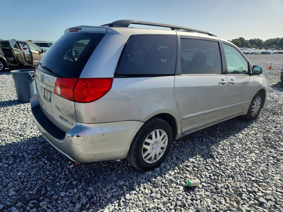 2009 Toyota Sienna VIN 5TDZK23C99S288999 COPART salvage auction — MECHANICAL, Fl - Certificate Of Title, sold $400 on 2026-07-31 (photo 3)