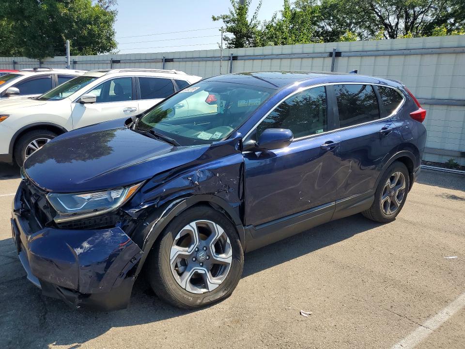 2018 Honda Cr-v VIN 7FARW2H50JE091425 COPART salvage auction — FRONT END, Oh - Cert Of Title-Salvage, sold $150 on 2026-07-29 (photo 1)