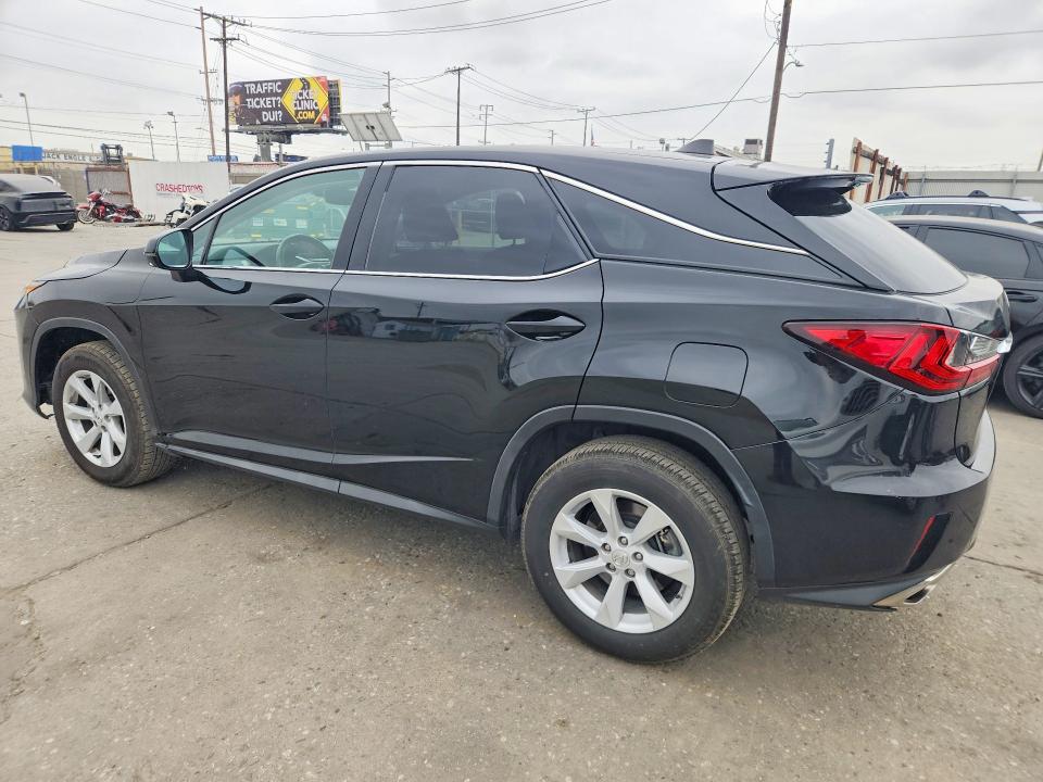2017 Lexus Rx VIN 2T2ZZMCA0HC074024 COPART salvage auction — FRONT END, Ca - Salvage Certificate, sold $12,900 on 2026-07-09 (photo 2)