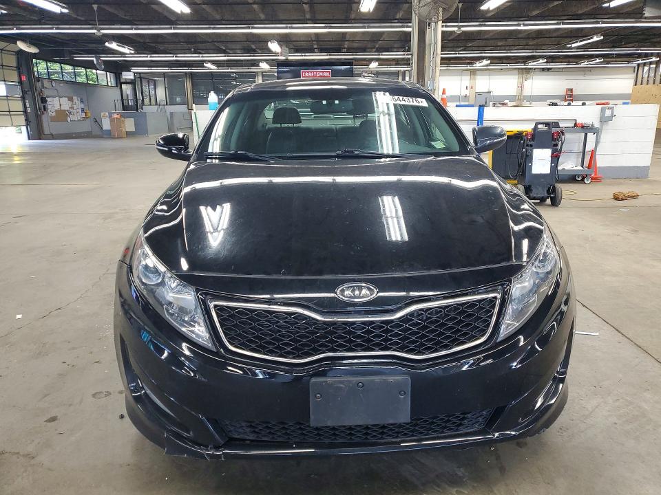 2012 Kia Optima VIN 5XXGR4A69CG055581 COPART salvage auction — REAR END, Il - Certificate Of Title, sold $400 on 2026-07-13 (photo 5)