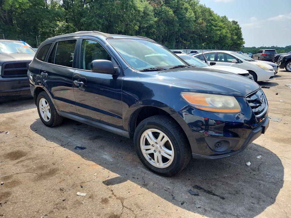 2011 Hyundai Santa fe VIN 5XYZG3AB1BG031193 COPART salvage auction — REAR END, Ga - Cert Of Title-Salvage, sold $1,350 on 2026-07-31 (photo 4)